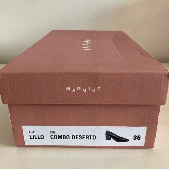 Maguire Lillo Deserto (two tone) heels in camel and golden yellow size 36 - Picture 3 of 4